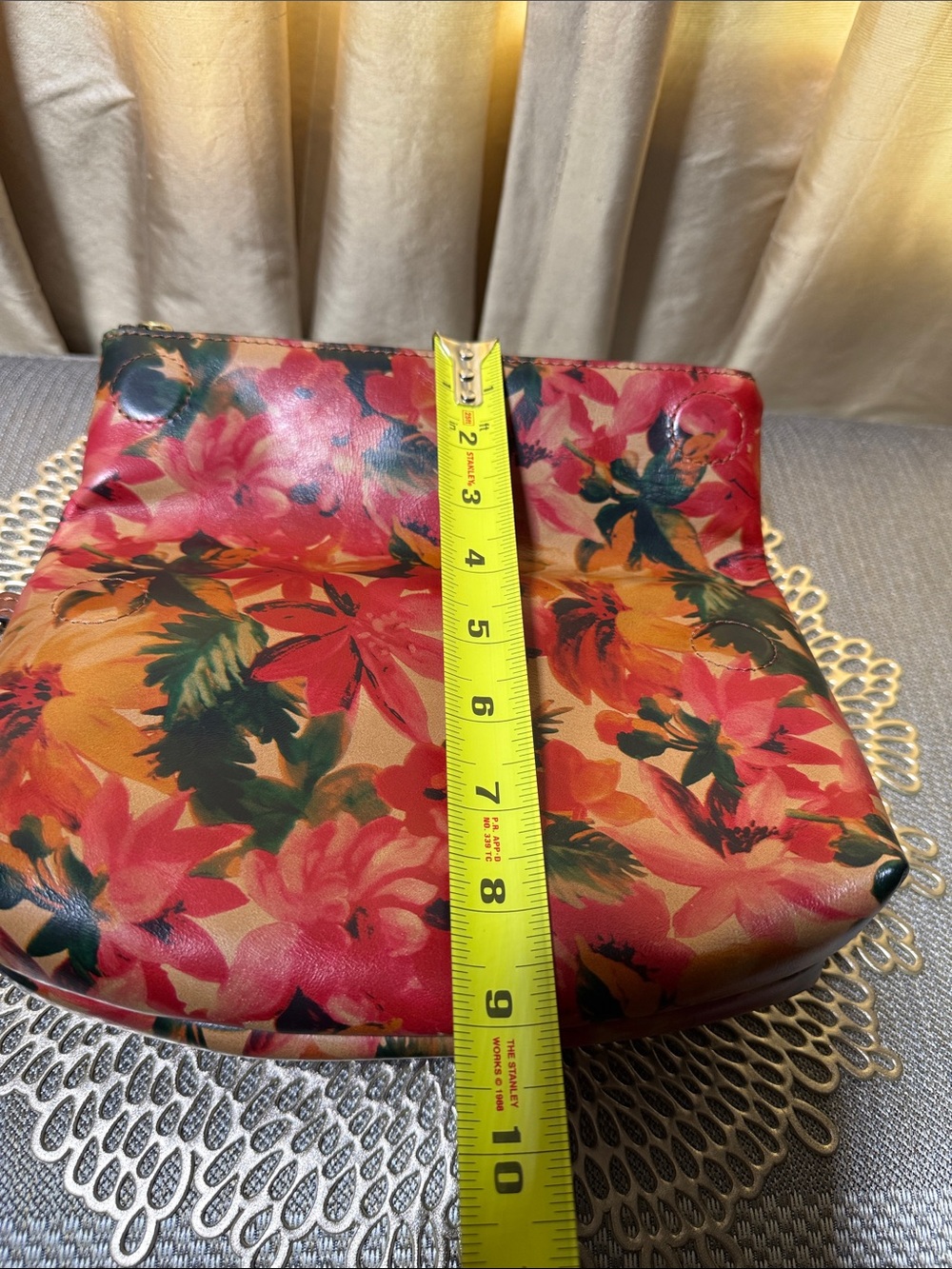 Patricia Nash Valerie Floral Fold-Over Wristlet Clutch NWT Spring Multi - Picture 14 of 17